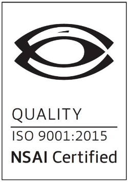 ISO 9001:2015 NSAI Certified